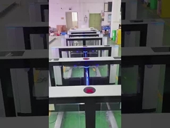 إيزو 9001 آلية سبيكة الألومنيوم عملية بوابة التأرجح محولات RFID أمن Gaternstile