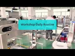 عرض بوابة التأرجح الأوتوماتيكية الداخلية الدوارة للتحقق الذاتي لمبنى المكاتب الذكية التجريبي