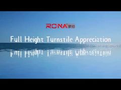 التعرف على الوجه كامل الباب الدوار الأمن بوابة دوارة للمشاة في الهواء الطلق