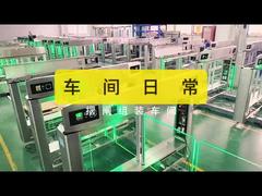 بوابة حاجز مدخل بصمة الإصبع مصنوعة من الفولاذ المقاوم للصدأ لعرض قناة الإعاقة