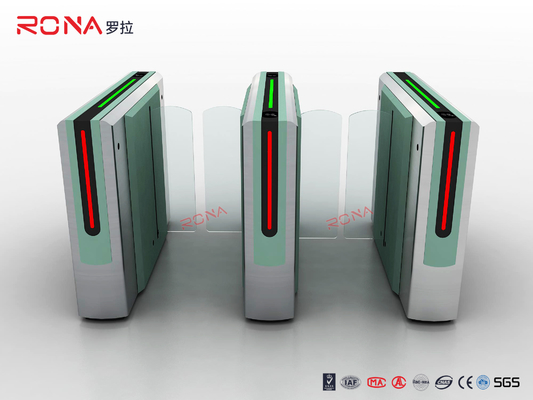 شراء 304 SS انزلاق الحاجز بوابة الباب الدوار بطاقة انتقاد بصمة مدخل الأمن آلة online manufacture