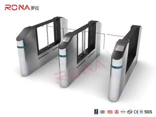 شراء العرض 600-900 مم 240V بوابة المشاة الباب الدوار سرعة عالية 0.2 ثانية اتصال جاف online manufacture
