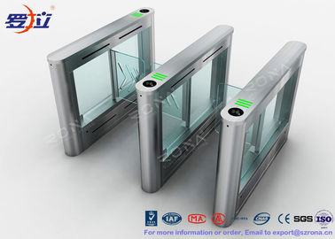 شراء قارئ بطاقة RFID حاجز بوابة للمشاة نظام التحكم في الوصول DC24V فرشاة للسيارات online manufacture