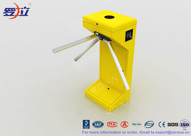 شراء Full Height Entrance Mechanical Tripod Turnstile Gate Stainless Steel RFID Coin online manufacture
