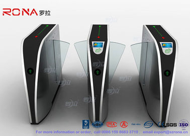 شراء Optical Controlled Access Flap Turnstile Barrier Gate Standard Electric For Office online manufacture