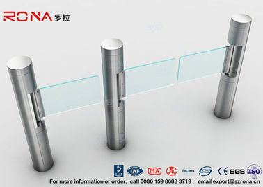 شراء قارئ بطاقة RFID بوابة المشاة سوينغ DC24V فرشاة موتور RS485 الاتصالات online manufacture