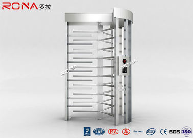 شراء CE ممر واحد كامل الطول الدوار الفولاذ المقاوم للصدأ للحصول على التحكم في الوصول الصارم online manufacture