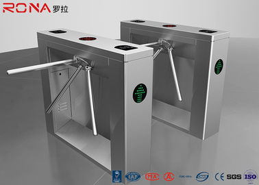 شراء الأمن ترايبود الباب الدوار بوابة الوصول AC220V مع قارئ بطاقة RFID online manufacture