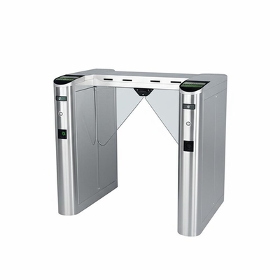 شراء 304 Stainless Steel Swing Gate Turnstile for Smooth Access 6 Pairs of Sensors Pass Speed 30 Person/min online manufacture