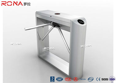 شراء قارئ بصمات الأصابع حافظة الباب الدوار ترايبود حاجز RFID 30 شخص / دقيقة السرعة online manufacture