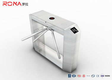 شراء RFID قارئ بطاقة بوابة الأمن الباب الدوار ، نظام الوصول ترايبود 12 شهرا الضمان online manufacture