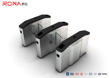 شراء ارتفاع الخصر رفرف الحاجز بوابة التلقائي للمشاة RS232 304 الفولاذ المقاوم للصدأ online manufacture