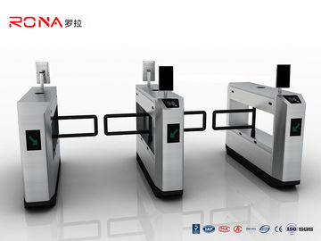 شراء AC220V RFID 900mm Arm Pedestrian Swing Gate 0.4S IP54 الفولاذ المقاوم للصدأ بوابات online manufacture