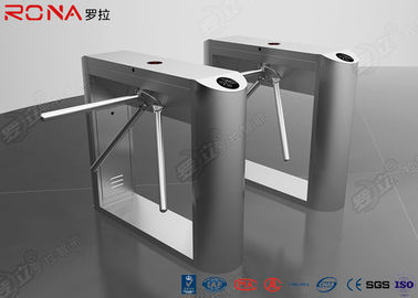 DC الفراشة Rfid الماسح الضوئي ترايبود الحاجز بوابة كامل تلقائي 550MM عرض المرور
