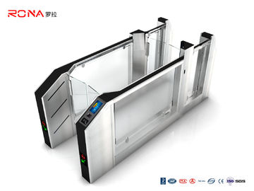 بوابة سرعة المطار الباب الدوار RS232 SS مع نظام التعرف على الوجه