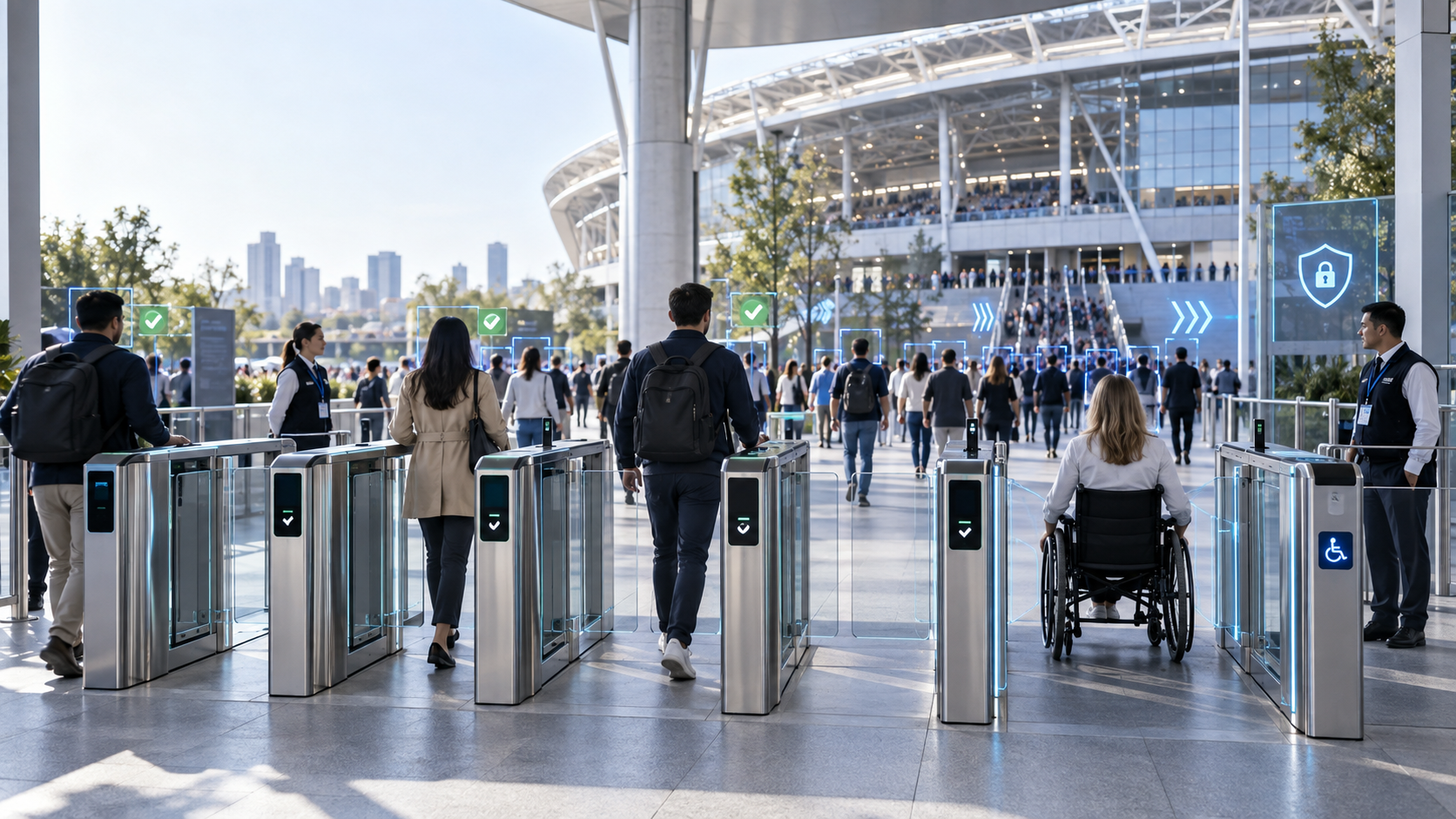 أحدث مدونات الشركة حول Turnstile Trends 2026: AI Act, Mega-Events and the New Rules of Pedestrian Access Control