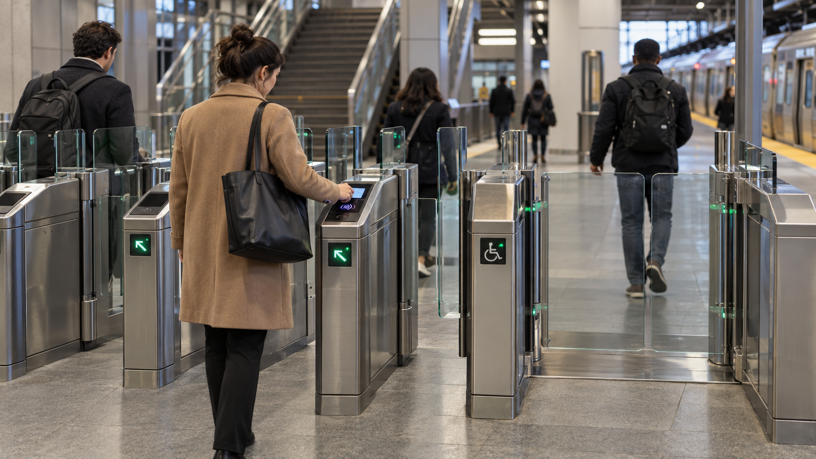 أحدث مدونات الشركة حول PATH Contactless Fare Transition Puts Transit Station Gates and Readers in Focus