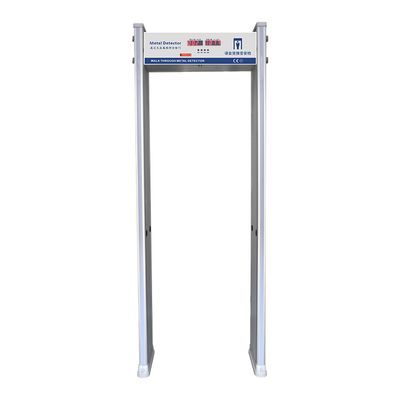 شراء بوابة كشف المعادن بـ 18 منطقة مع أضواء عمود الباب ذات الأربعة جوانب بزاوية 360 درجة لتحديد موقع الأغراض الممنوعة online manufacture